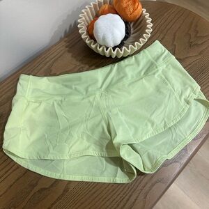 Lululemon Rare color Green Women's Shorts size 8